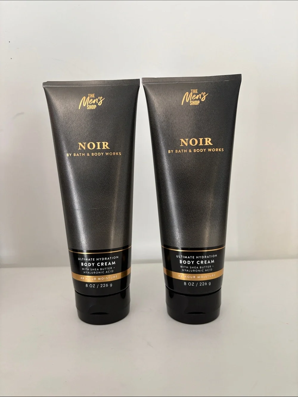 Bath & Body Works Men's Noir Ultimate Hydration Body Cream Duo
